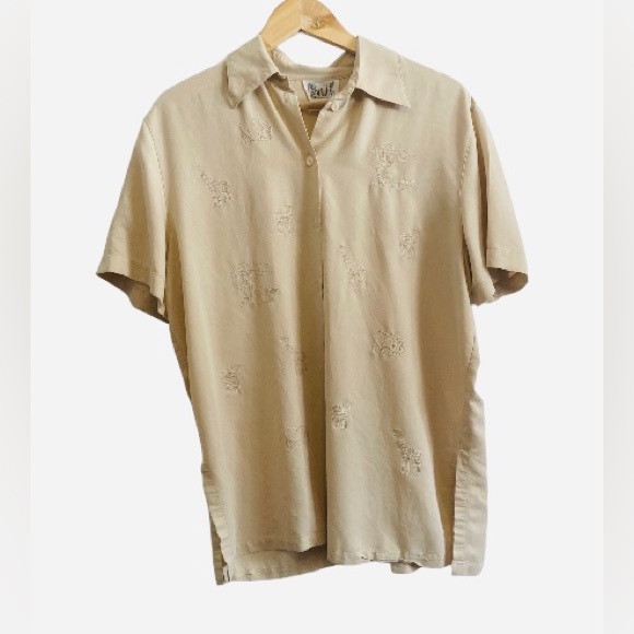 VTG Safari Button Up - Picture 2 of 6